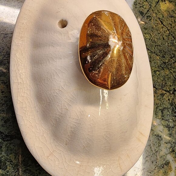 Vintage Gibsons Staffordshire England Teapot – W802 – Gold Floral – 6" × 10" – M - Picture 5 of 8